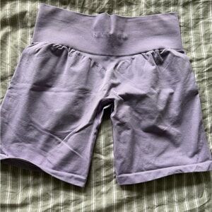 NVGTN Lavender Athletic Bike Shorts